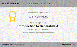Sertifikat Introduction to Generative AI