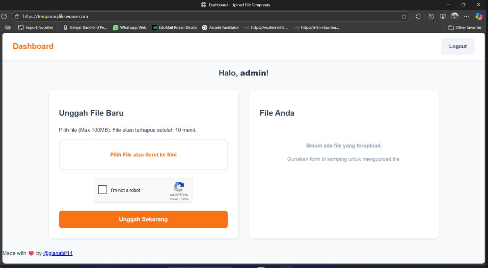 Web Temporary Files